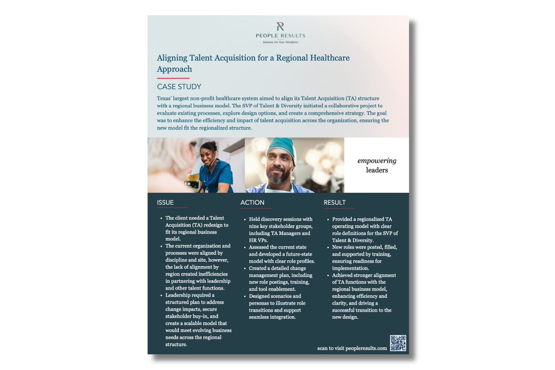 Aligning Talent Acquisition for a Regional Healthcare Approach