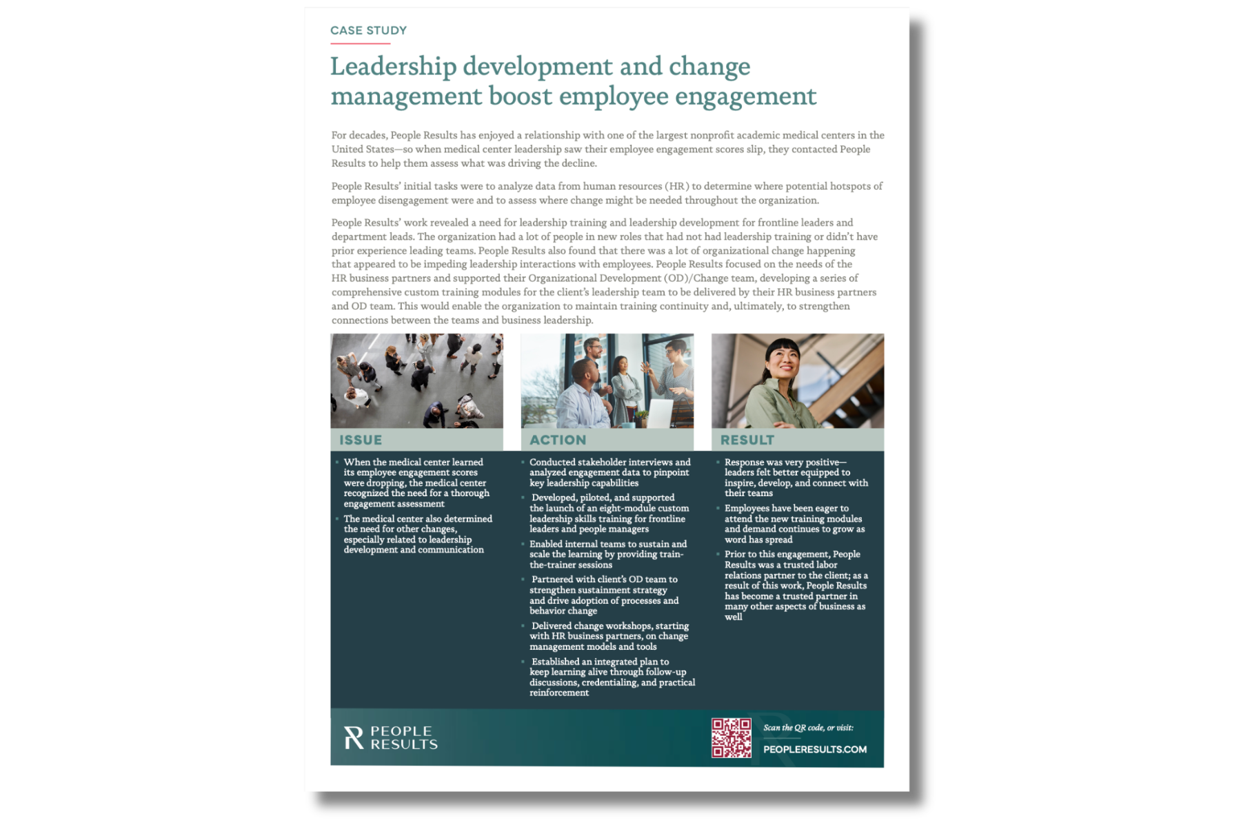 Leadership Development and Change Management Boost Employee Engagement